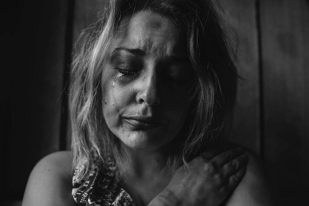 sad woman