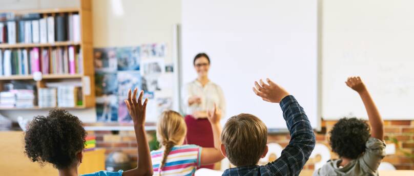 children in school