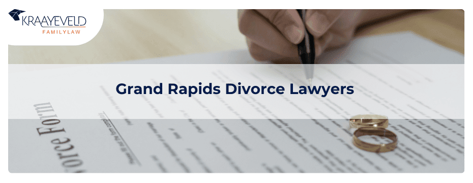 divorce form with wedding rings